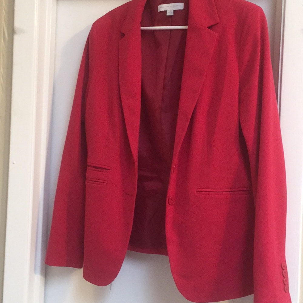 New York and Company pink pant suit